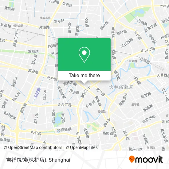吉祥馄饨(枫桥店) map