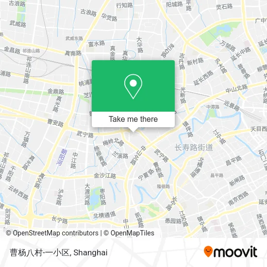 曹杨八村-一小区 map
