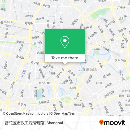 普陀区市政工程管理署 map