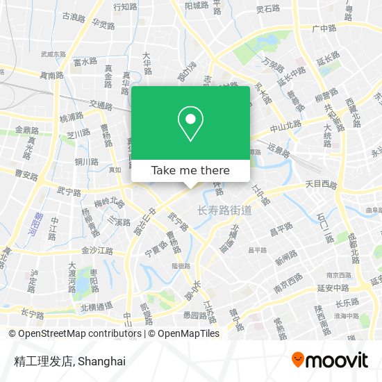 精工理发店 map