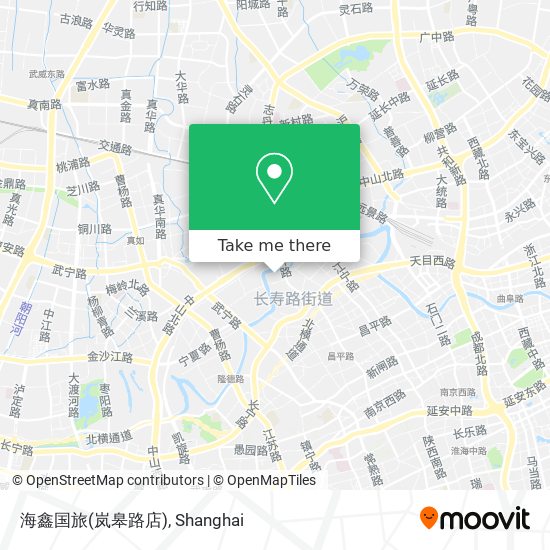 海鑫国旅(岚皋路店) map