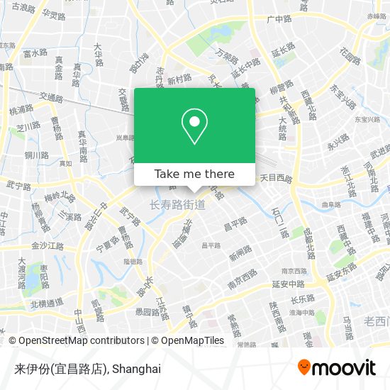 来伊份(宜昌路店) map