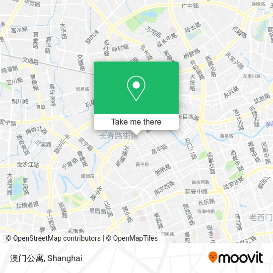 澳门公寓 map
