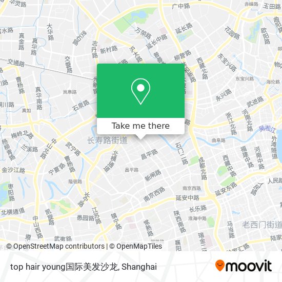 top hair young国际美发沙龙 map