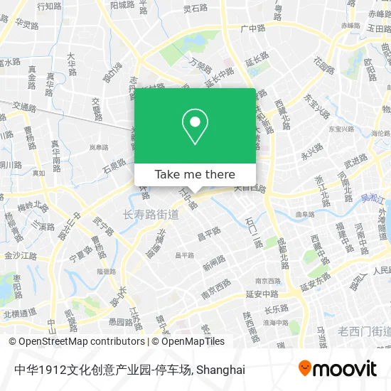 中华1912文化创意产业园-停车场 map