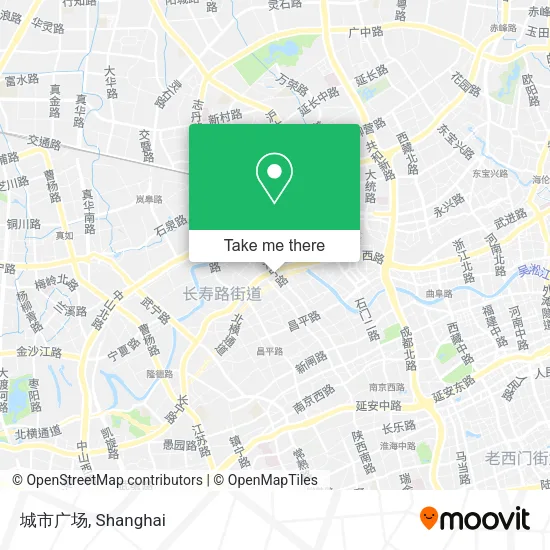 城市广场 map