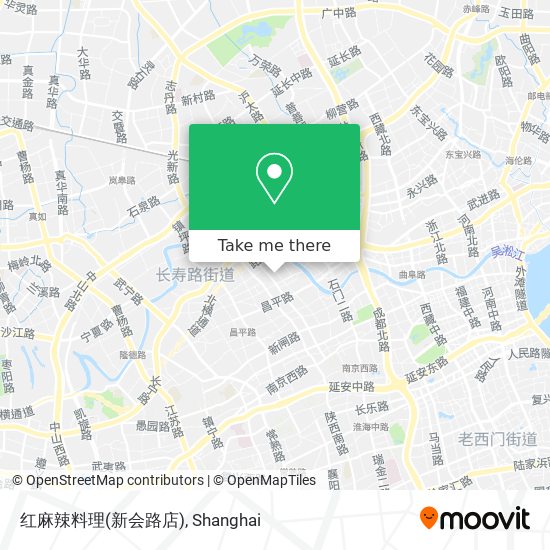 红麻辣料理(新会路店) map