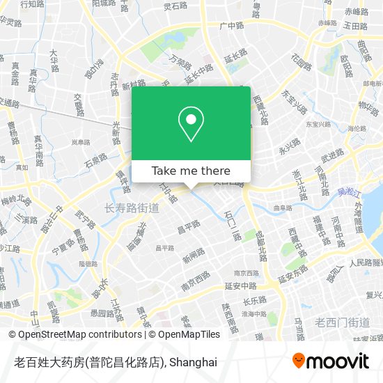 老百姓大药房(普陀昌化路店) map