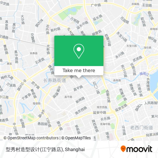 型秀村造型设计(江宁路店) map