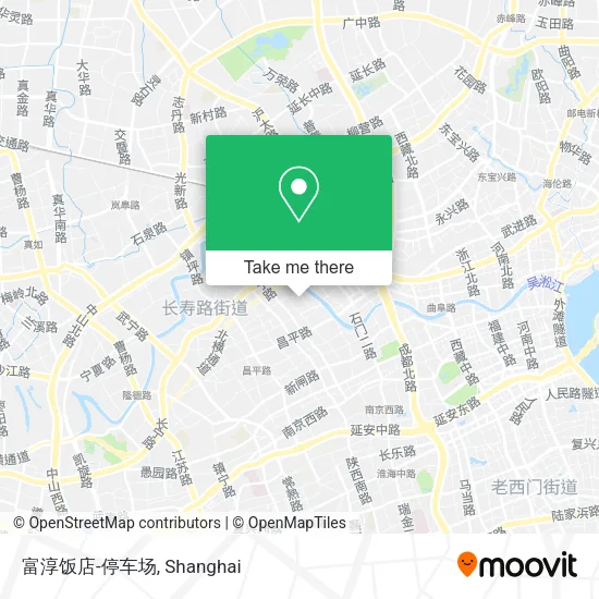 富淳饭店-停车场 map