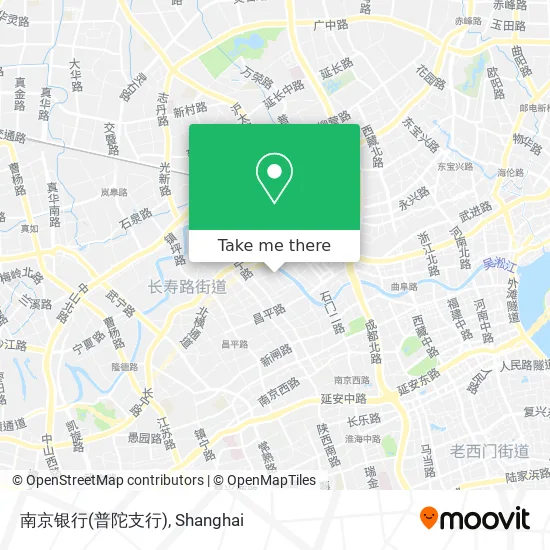南京银行(普陀支行) map