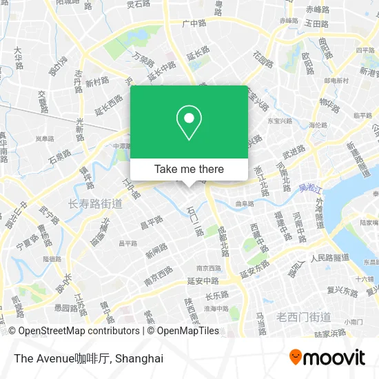 The Avenue咖啡厅 map