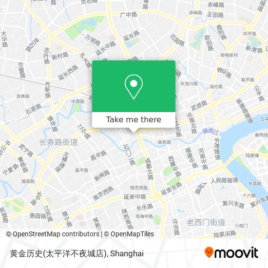 黄金历史(太平洋不夜城店) map