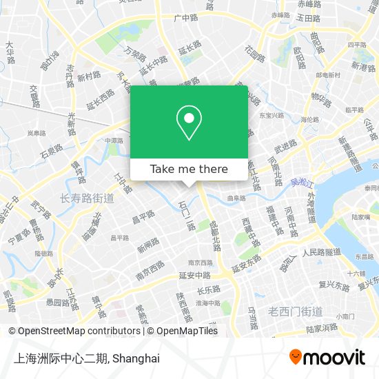 上海洲际中心二期 map