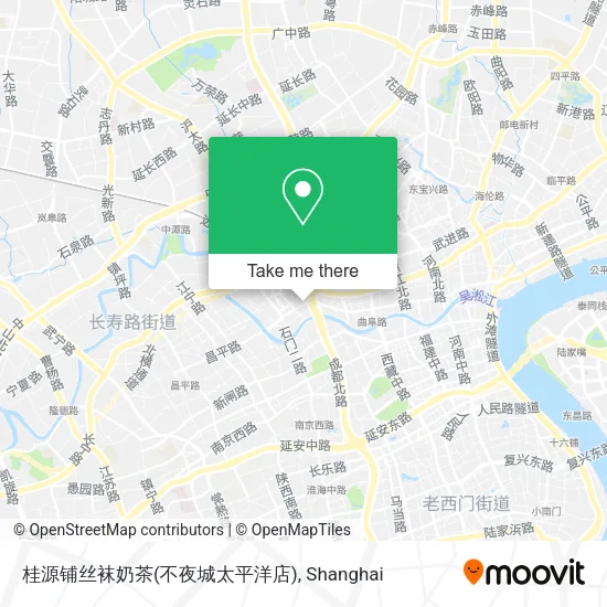桂源铺丝袜奶茶(不夜城太平洋店) map