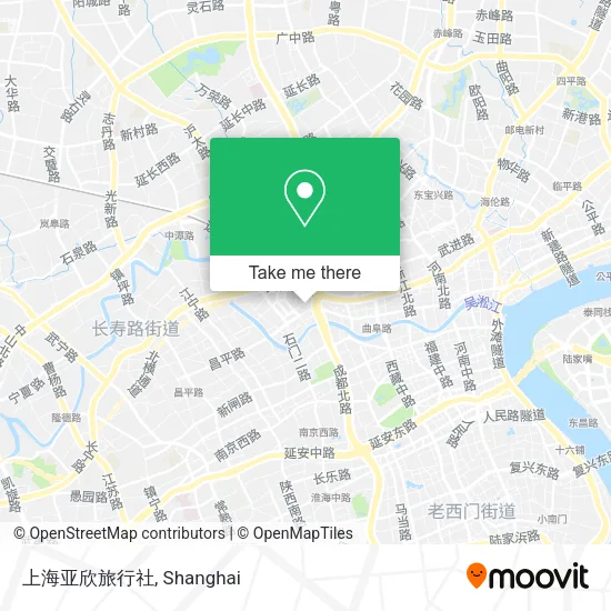 上海亚欣旅行社 map