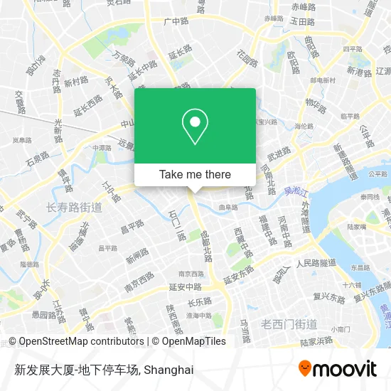 新发展大厦-地下停车场 map