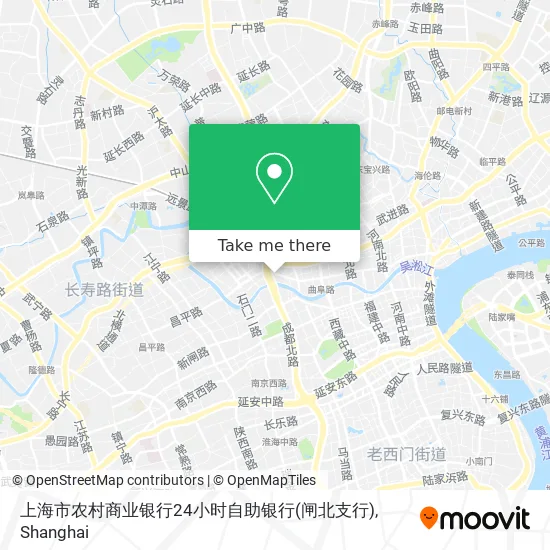 上海市农村商业银行24小时自助银行(闸北支行) map