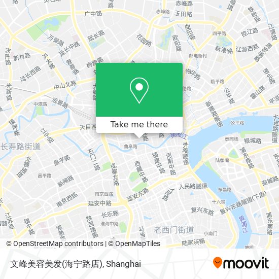 文峰美容美发(海宁路店) map