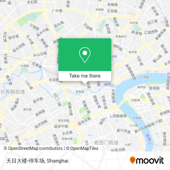 天目大楼-停车场 map
