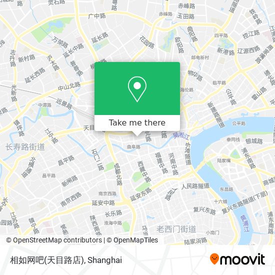 相如网吧(天目路店) map