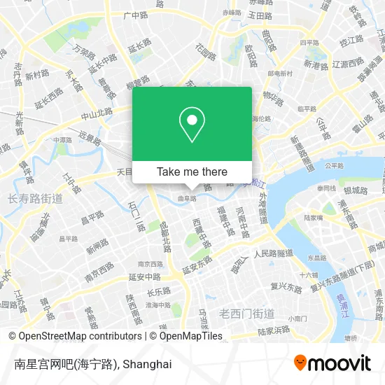 南星宫网吧(海宁路) map
