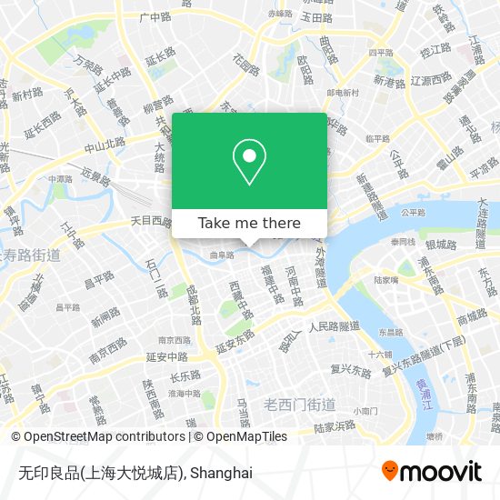 无印良品(上海大悦城店) map