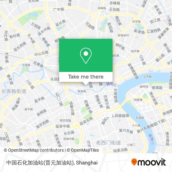 中国石化加油站(晋元加油站) map