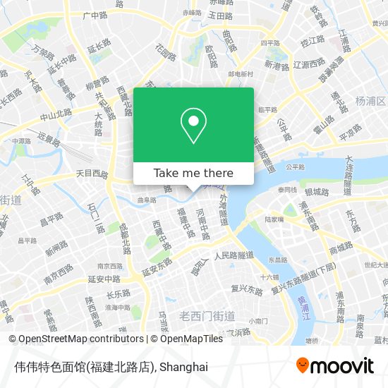 伟伟特色面馆(福建北路店) map