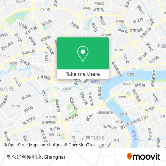 昆仑好客便利店 map