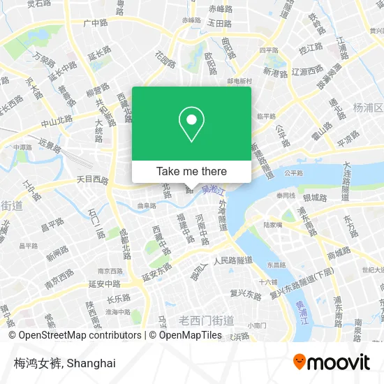 梅鸿女裤 map