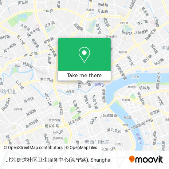 北站街道社区卫生服务中心(海宁路) map