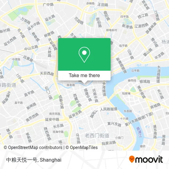 中粮天悦一号 map