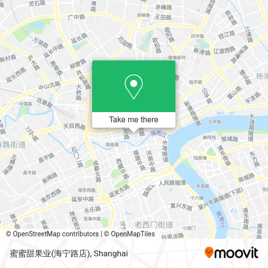 蜜蜜甜果业(海宁路店) map