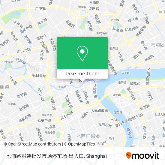 七浦路服装批发市场停车场-出入口 map