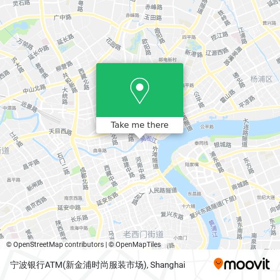 宁波银行ATM(新金浦时尚服装市场) map