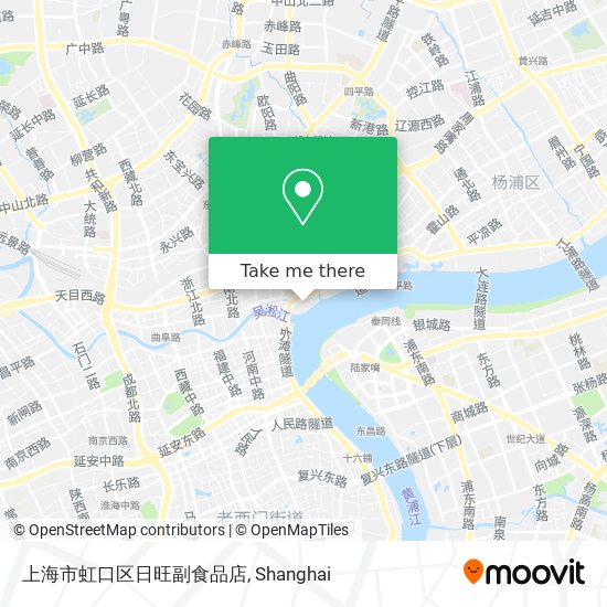 上海市虹口区日旺副食品店 map