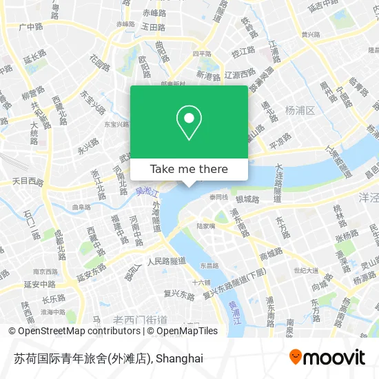 苏荷国际青年旅舍(外滩店) map