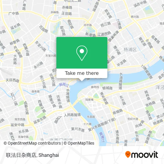 联法日杂商店 map