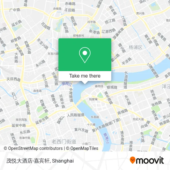 茂悦大酒店-嘉宾轩 map