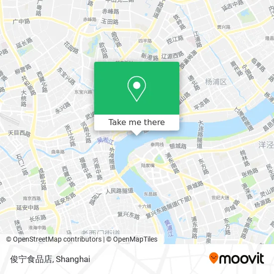 俊宁食品店 map
