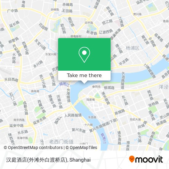 汉庭酒店(外滩外白渡桥店) map