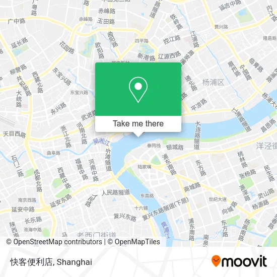 快客便利店 map