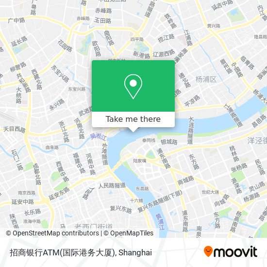 招商银行ATM(国际港务大厦) map