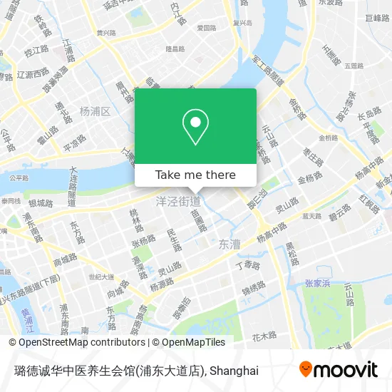璐德诚华中医养生会馆(浦东大道店) map