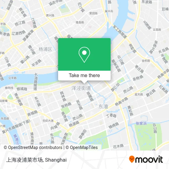 上海凌浦菜市场 map