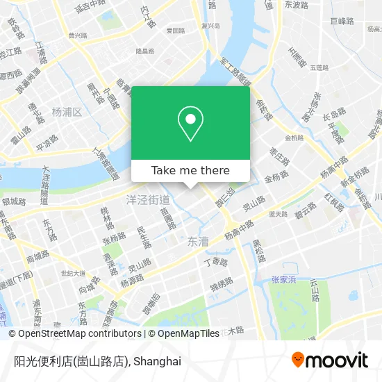 阳光便利店(崮山路店) map