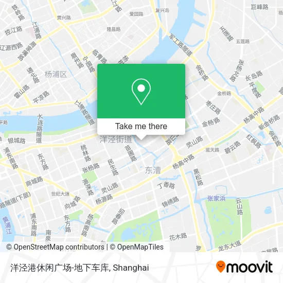 洋泾港休闲广场-地下车库 map