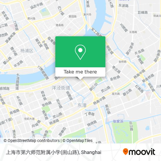 上海市第六师范附属小学(崮山路) map