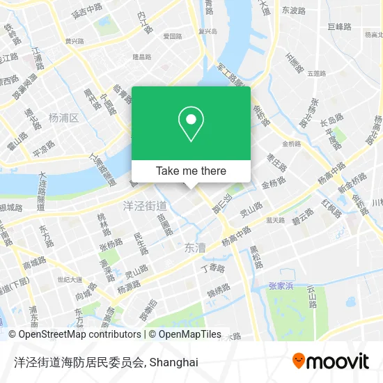 洋泾街道海防居民委员会 map